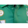 Ensemble Maillot Algerie Football et Short pour Supporter Epais Logo Brode Qualite Premium 200 GSM col et Ourlet de Manch
