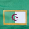 Ensemble Maillot Algerie Football et Short pour Supporter Epais Logo Brode Qualite Premium 200 GSM col et Ourlet de Manch