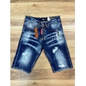 Short Jean ZOOM FLIGHT bleu Slim