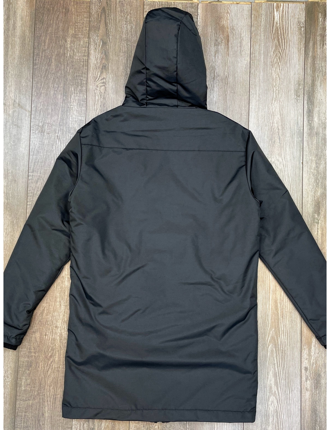 Veste Icon2 veste longue noir a capuche