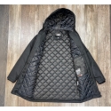 Veste Icon2 veste longue noir a capuche