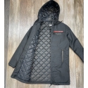 Veste Icon2 veste longue noir a capuche
