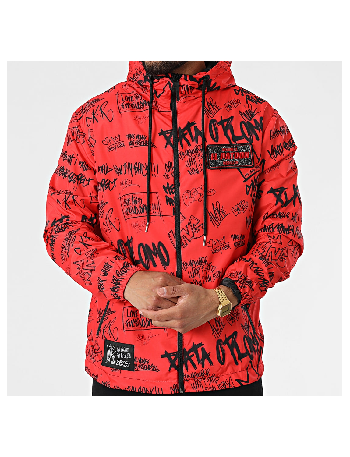 Veste skr Coupe vent El Patron Noir