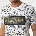 Teeshirt Plata o plomo blanc