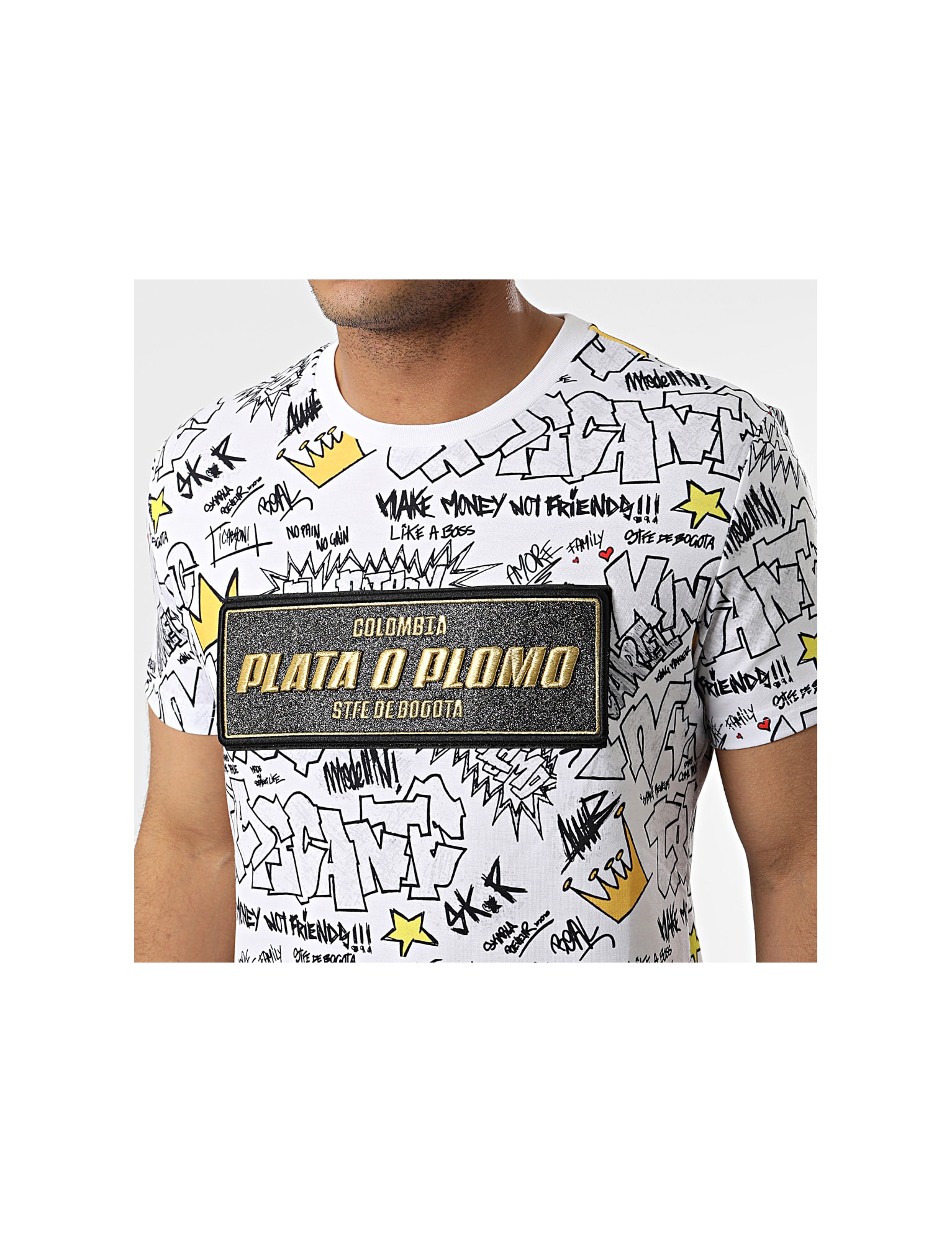 Felpa Con Cappuccio Uomo Basic 'Plata O Plomo' Modello 2 – Maglione Comfort, Top Qualità Made In Italy