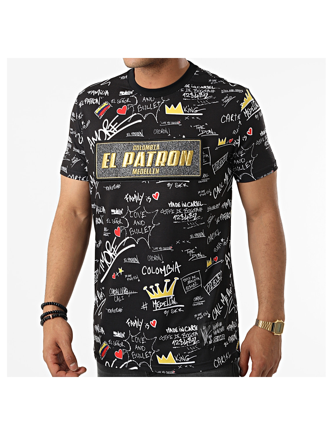 Teeshirt Plata o plomo Noir