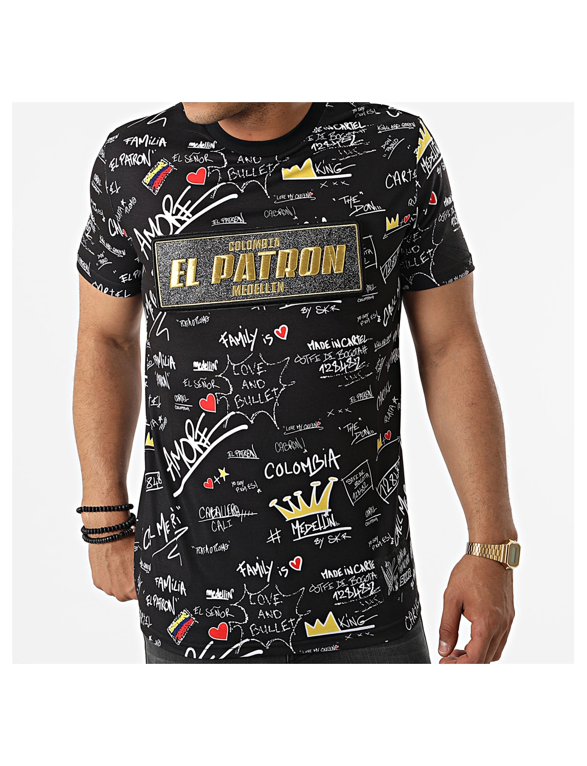 Teeshirt Plata o plomo Noir