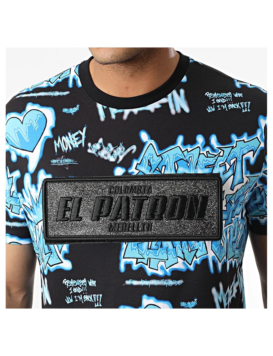 Teeshirt EL PATRON bleu