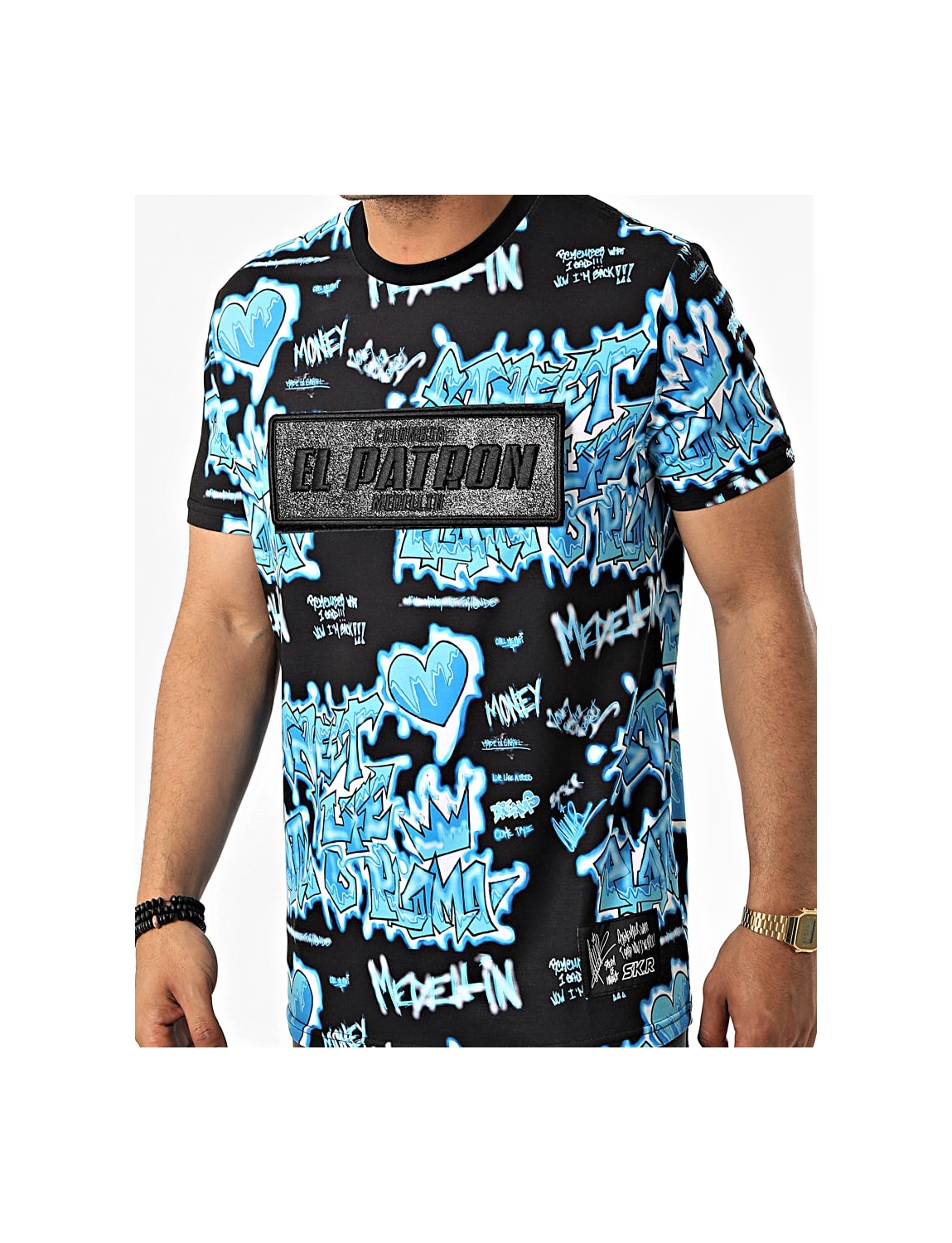 Teeshirt EL PATRON bleu