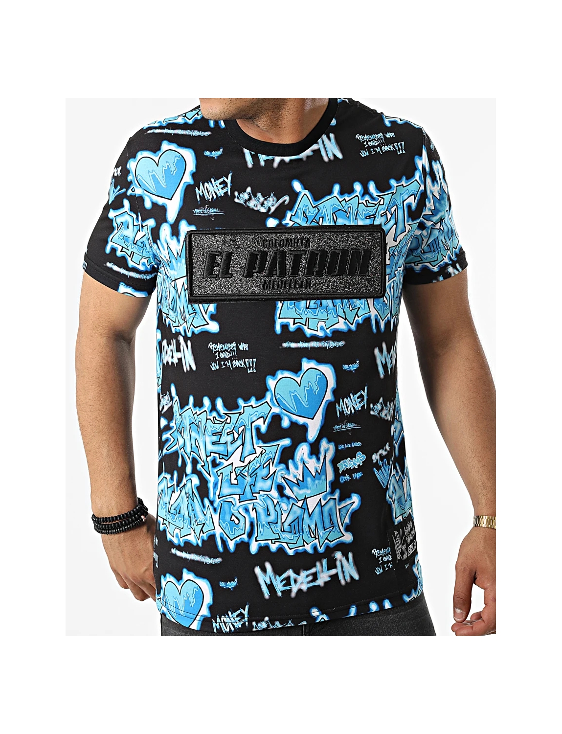 Teeshirt EL PATRON bleu