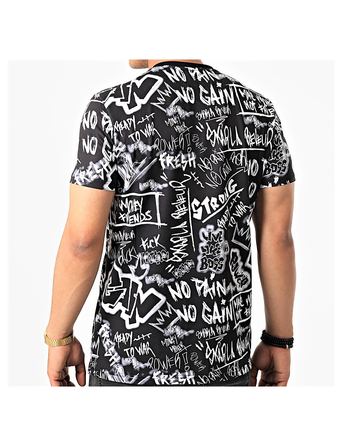Teeshirt Plata o plomo noir