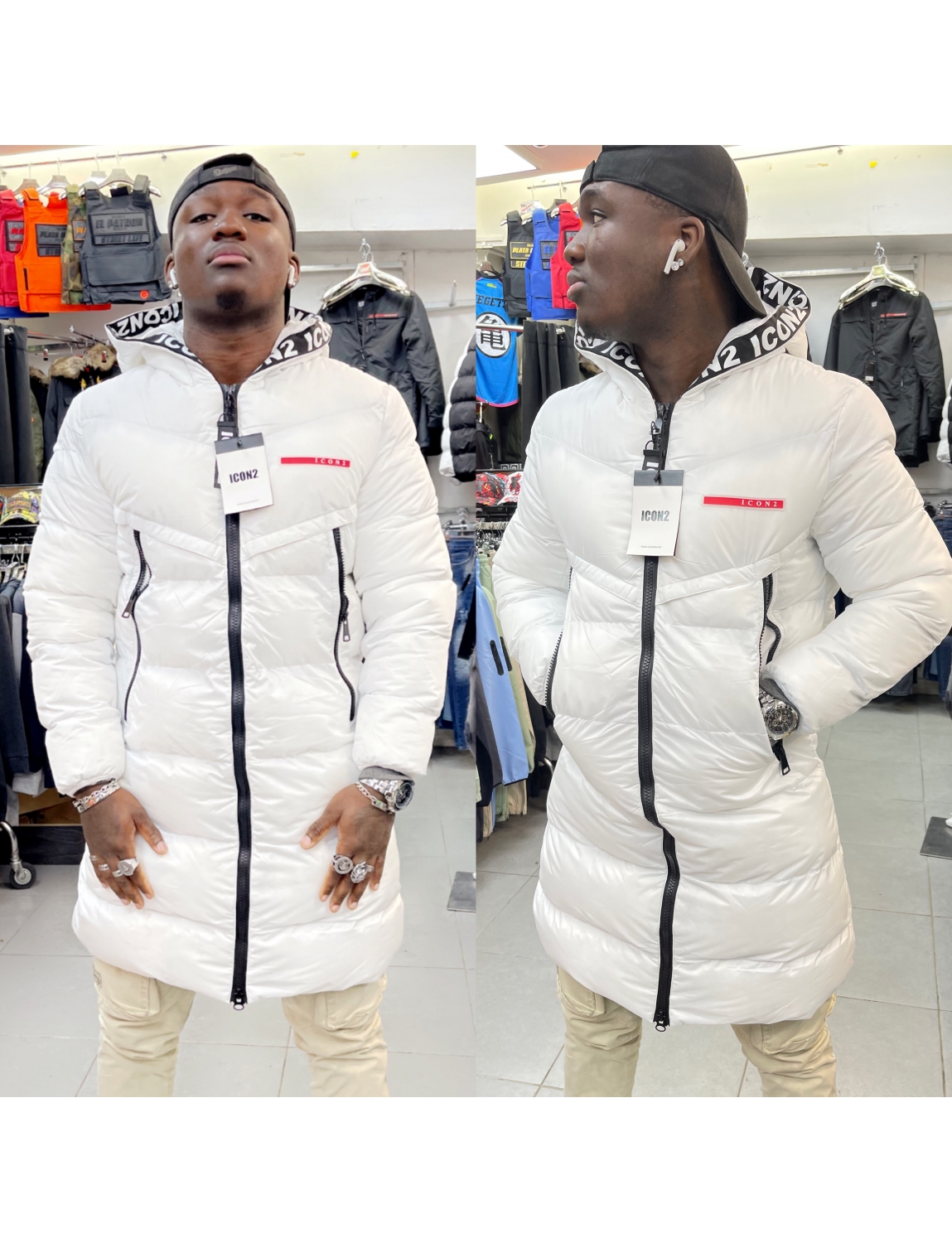 PARKA ICON2 Blanc