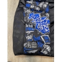Doudoune SKR graffiti Noir Bleu