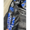 Doudoune SKR graffiti Noir Bleu