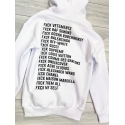 Sweat FXCK Blanc