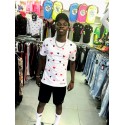 T-SHIRT ZOOM FLIGHT cœur brisé noir