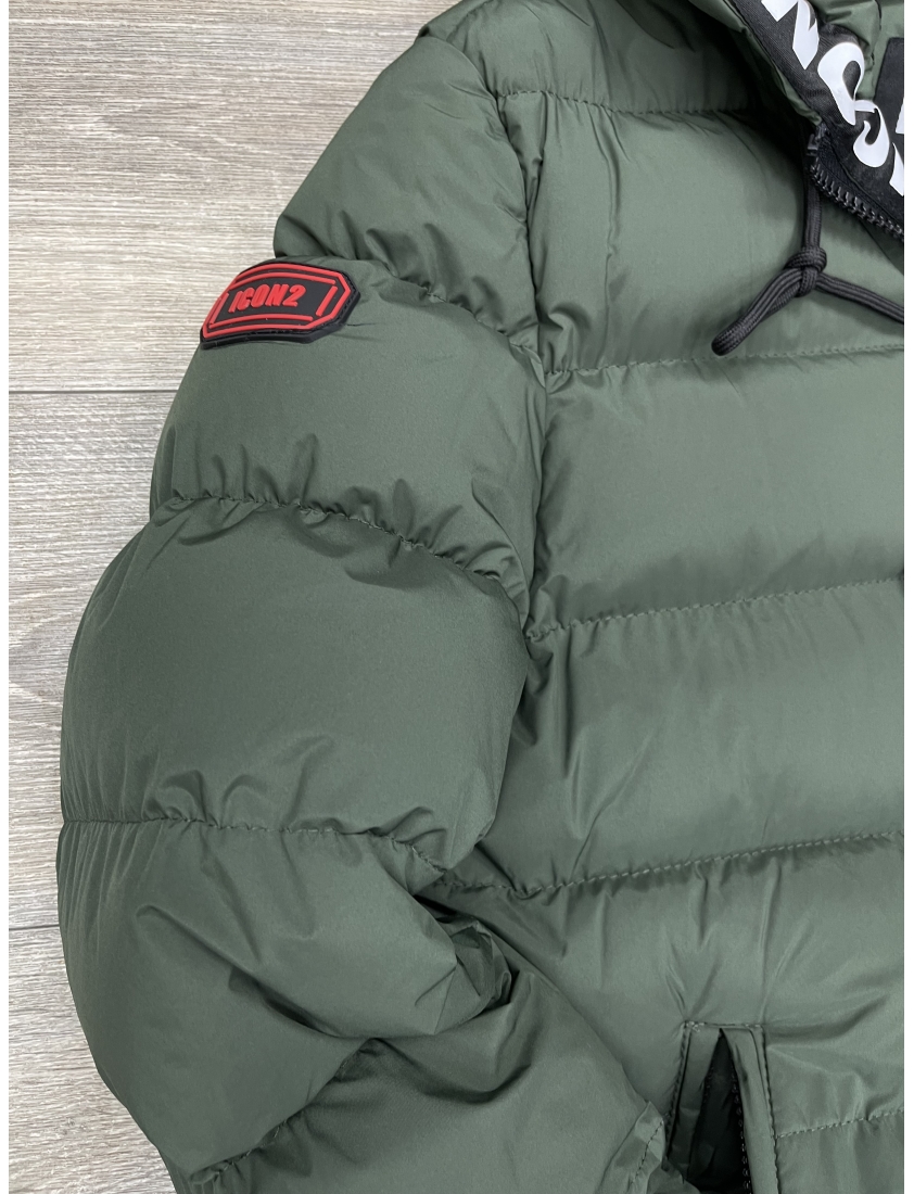 Doudoune icon2 Kaki matelassée