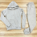 Ensemble Moletons unis gris