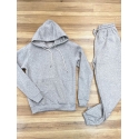 Ensemble Moletons unis gris