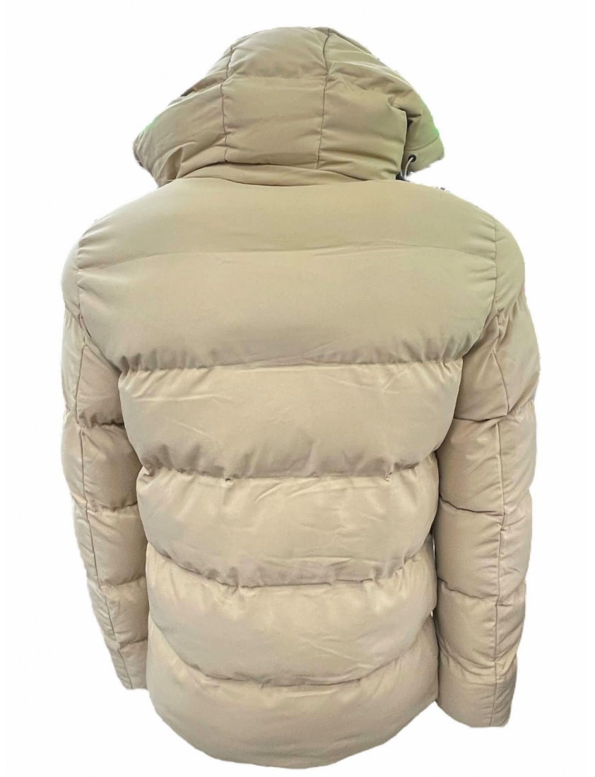 Doudoune icon2 beige matelassée