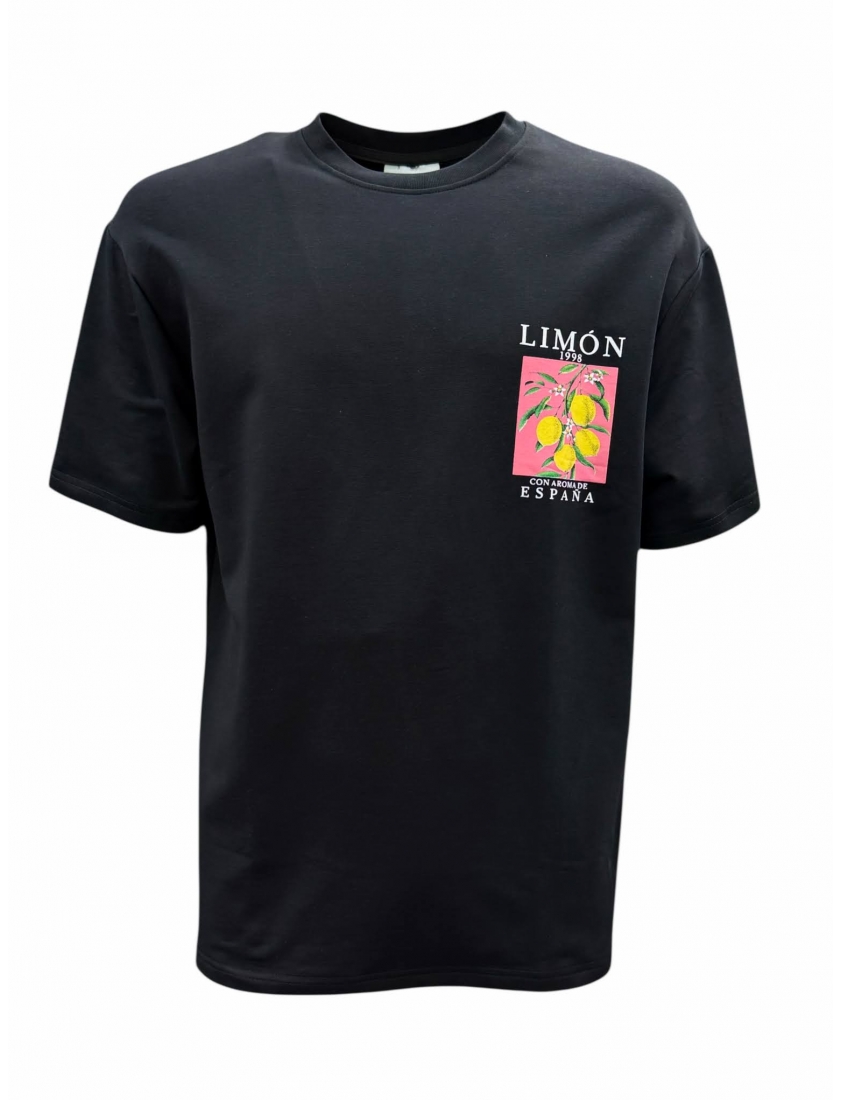 T-shirt oversize citrons