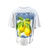 T-shirt oversize citronnier