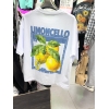 T-shirt oversize citronnier