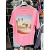 T-shirt oversize beverly hills rose