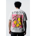T-shirt oversize citrons