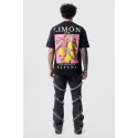 T-shirt oversize citrons