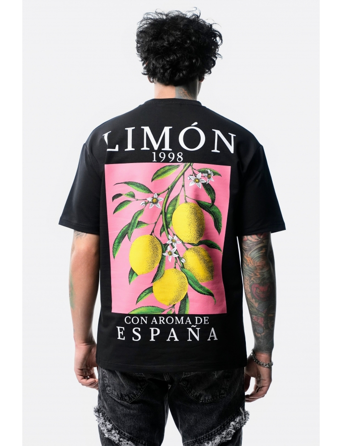 T-shirt oversize citrons