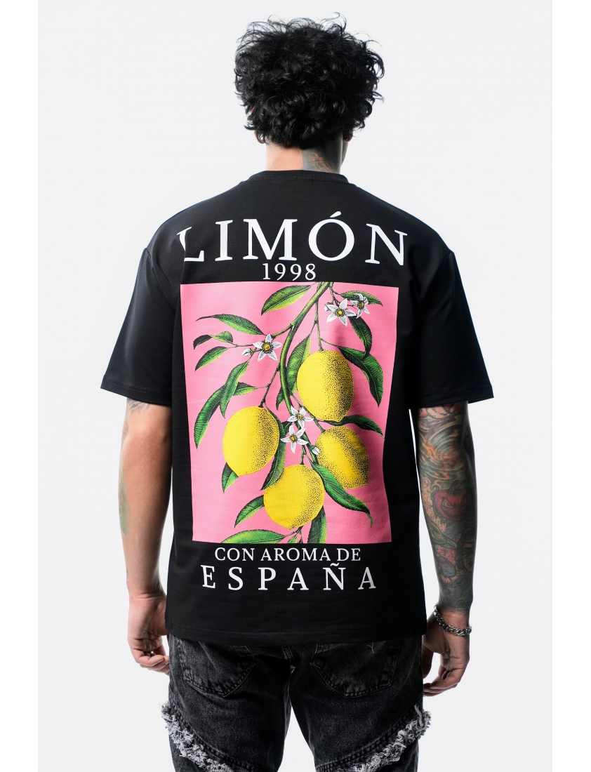 T-shirt oversize citrons
