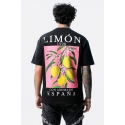 T-shirt oversize citrons