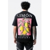 T-shirt oversize citrons
