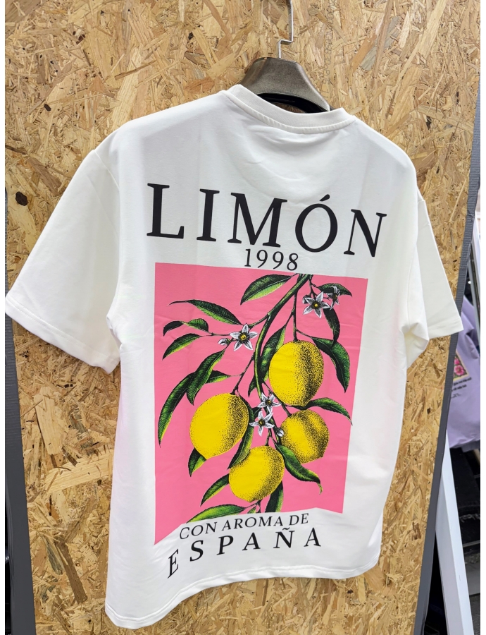 T-shirt oversize citrons