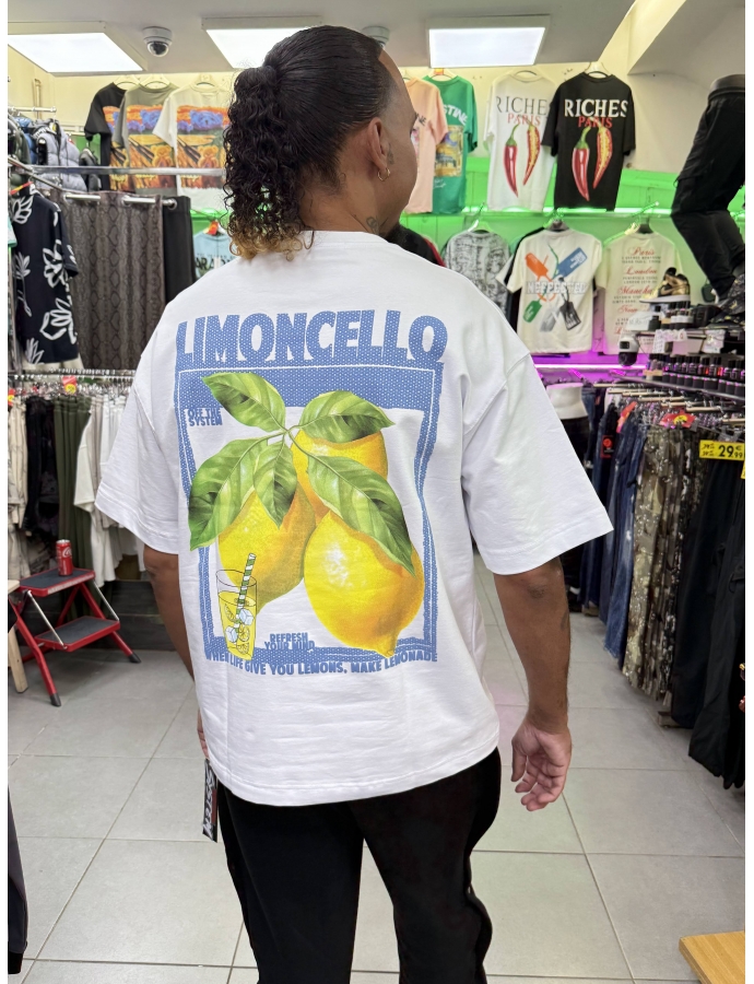 T-shirt oversize citronnier 2