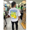 T-shirt oversize citronnier