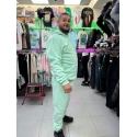 Ensemble Molleton basique vert menthe