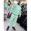 Ensemble Molleton basique vert menthe