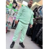 Ensemble Molleton basique vert menthe