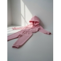 Ensemble Molleton basique rose  enfant