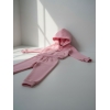 Ensemble Molleton basique rose enfant