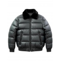 Blouson doudoune noir bombers