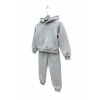 Ensemble Molleton basique gris enfant