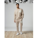 Ensemble Molleton Trèfle beige