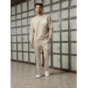 Ensemble Molleton Trèfle beige