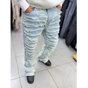 jeans baggy ikao bleu délavé