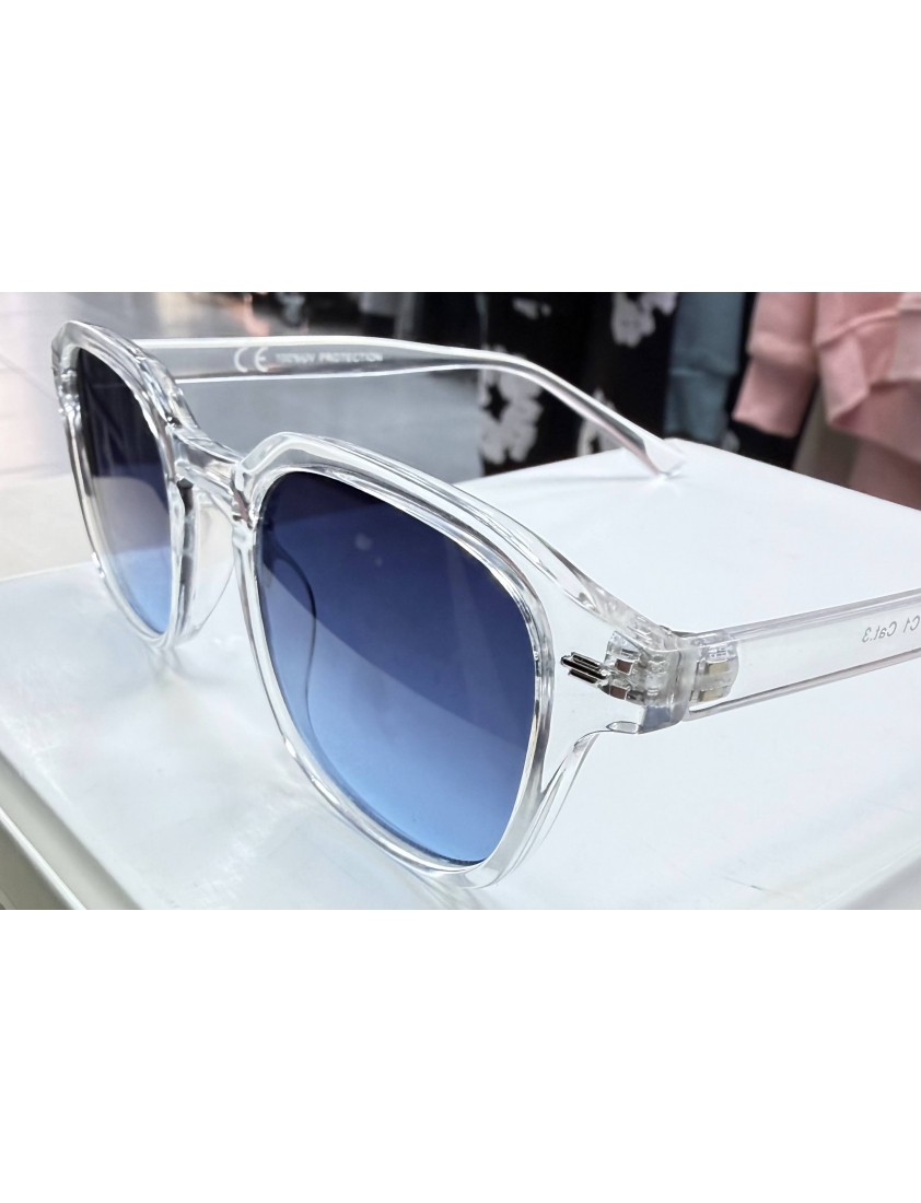 lunette bleu dégradé soleil