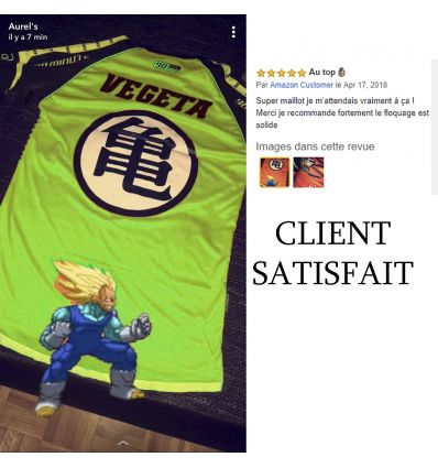 Maillot Football Thailande Vegeta jaune