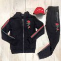 Ensemble ZOOM FLIGHT noir fleur